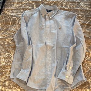 Ralph Lauren Blue Casual Button Down Shirt